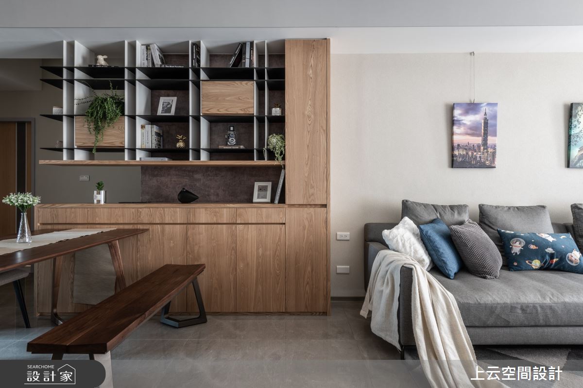 31坪老屋(16~30年)＿現代風客廳餐廳案例圖片＿上云空間設計＿上云_雋綿絮語之11