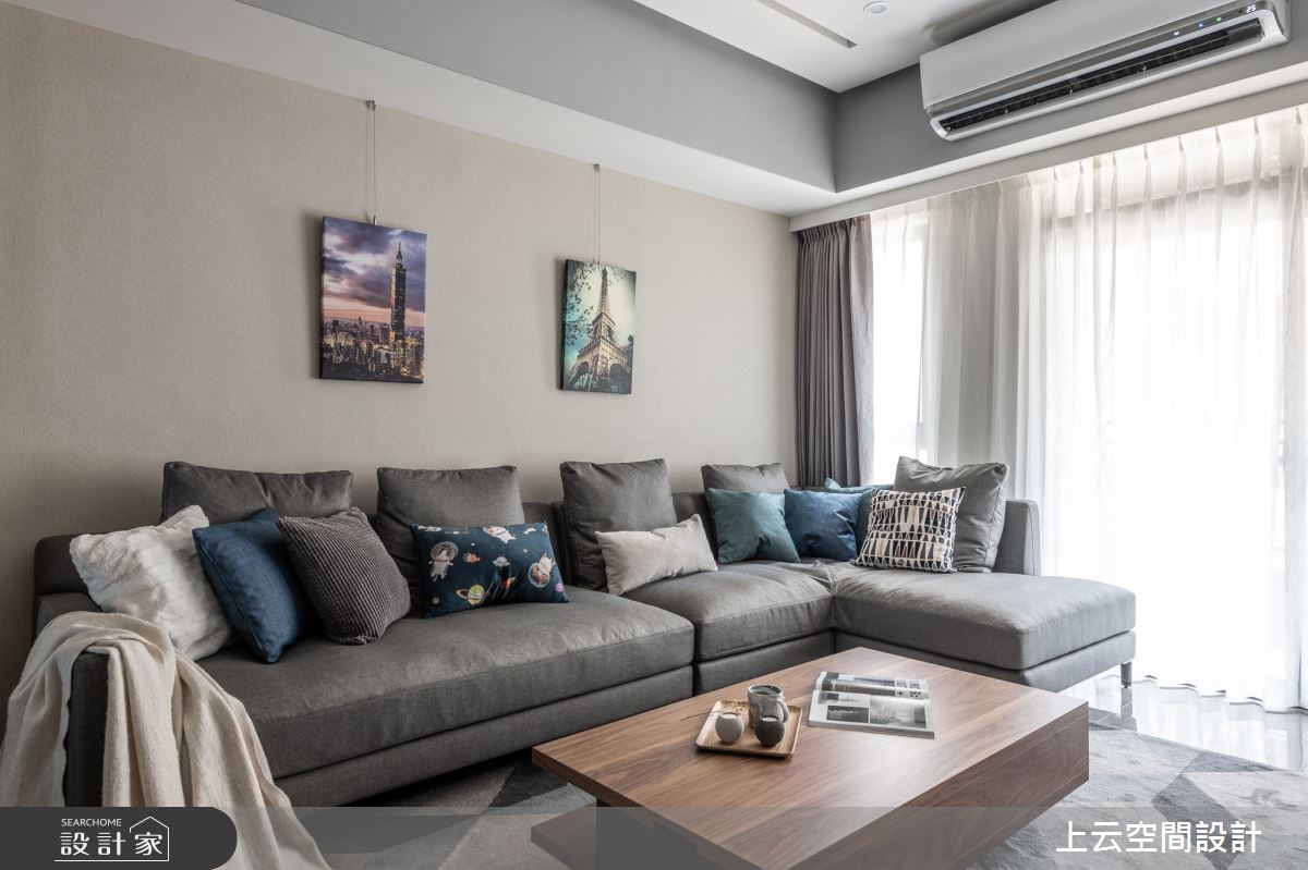 31坪老屋(16~30年)＿現代風客廳案例圖片＿上云空間設計＿上云_雋綿絮語之10