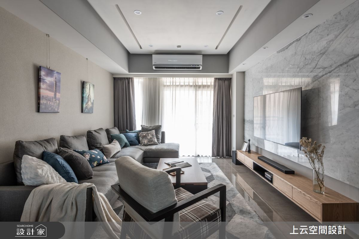 31坪老屋(16~30年)＿現代風客廳案例圖片＿上云空間設計＿上云_雋綿絮語之9