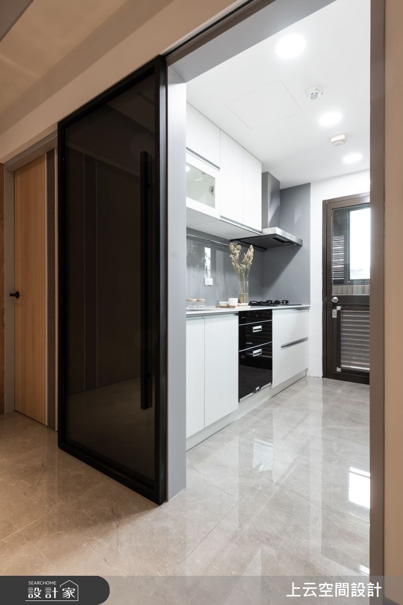 31坪老屋(16~30年)＿現代風廚房案例圖片＿上云空間設計＿上云_雋綿絮語之19