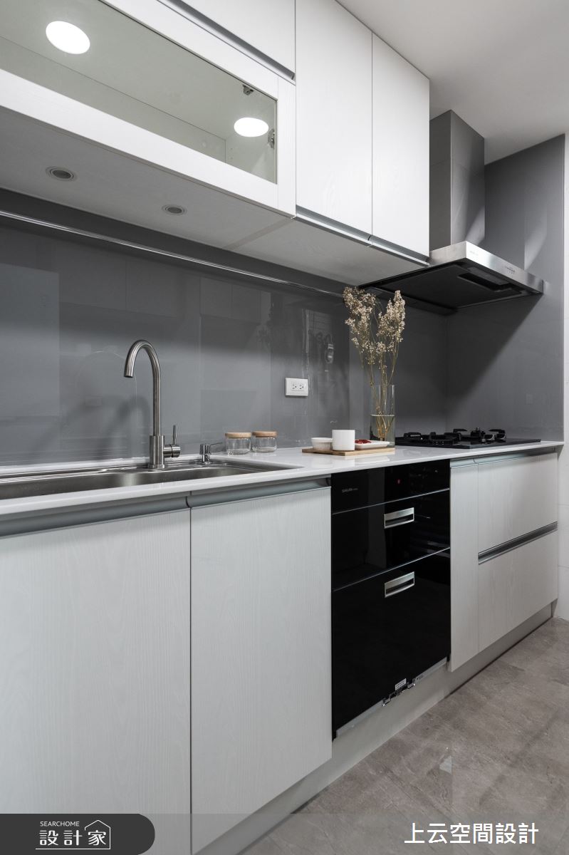 31坪老屋(16~30年)＿現代風廚房案例圖片＿上云空間設計＿上云_雋綿絮語之20
