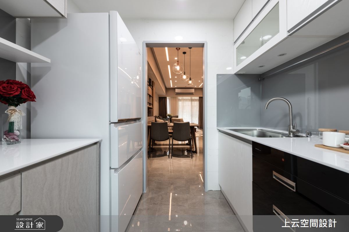 31坪老屋(16~30年)＿現代風廚房案例圖片＿上云空間設計＿上云_雋綿絮語之21