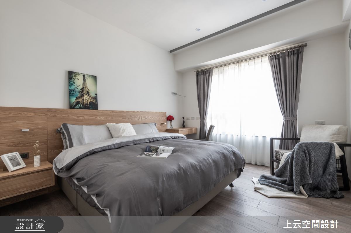 31坪老屋(16~30年)＿現代風臥室案例圖片＿上云空間設計＿上云_雋綿絮語之23