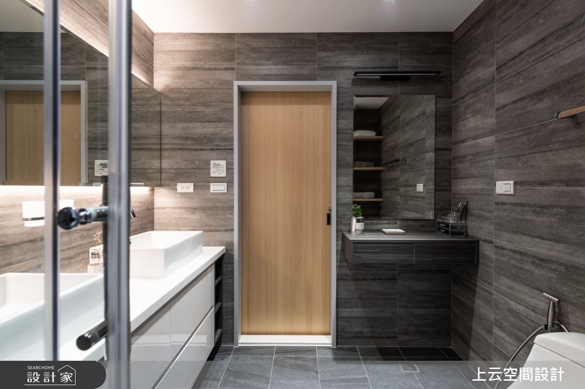 31坪老屋(16~30年)＿現代風浴室案例圖片＿上云空間設計＿上云_雋綿絮語之26