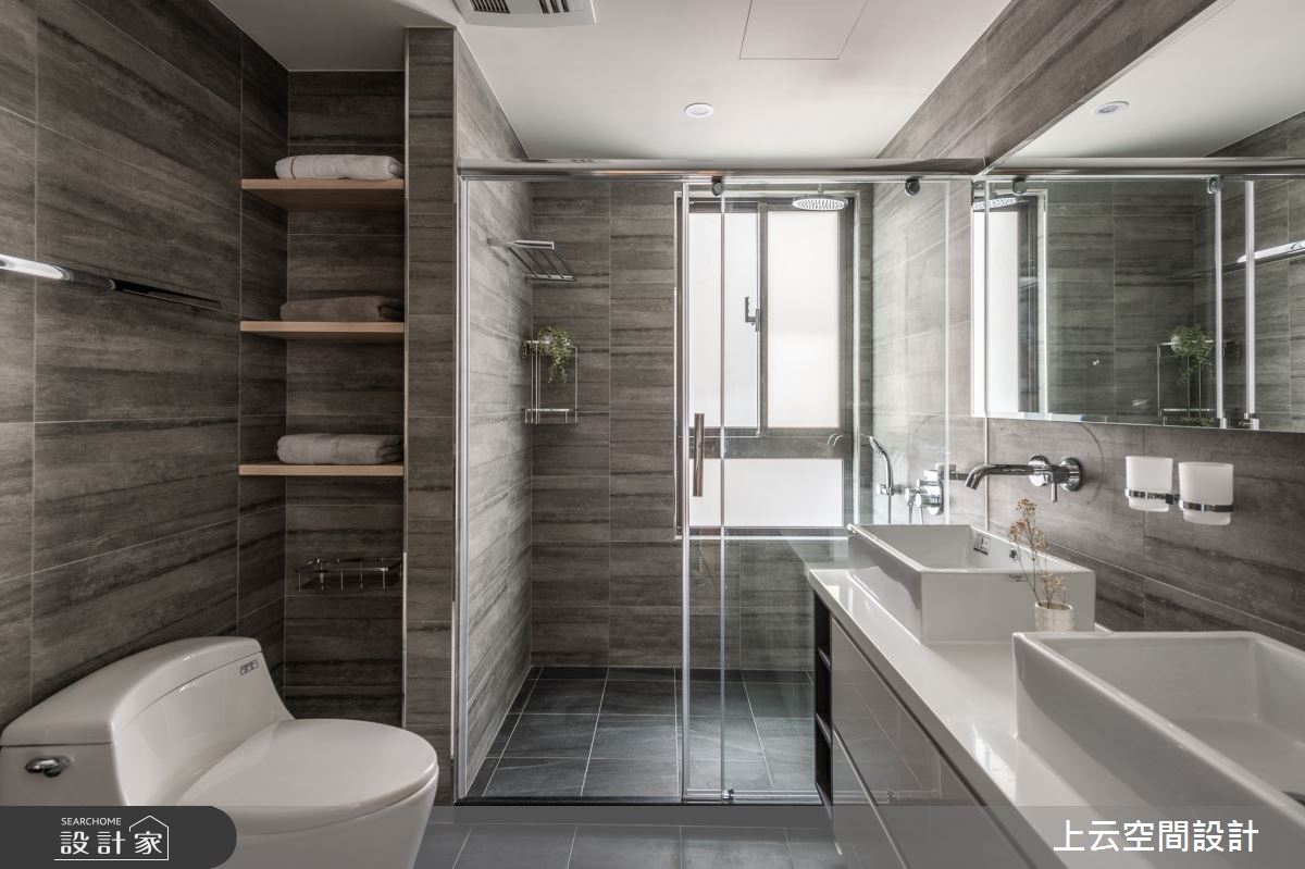 31坪老屋(16~30年)＿現代風浴室案例圖片＿上云空間設計＿上云_雋綿絮語之27
