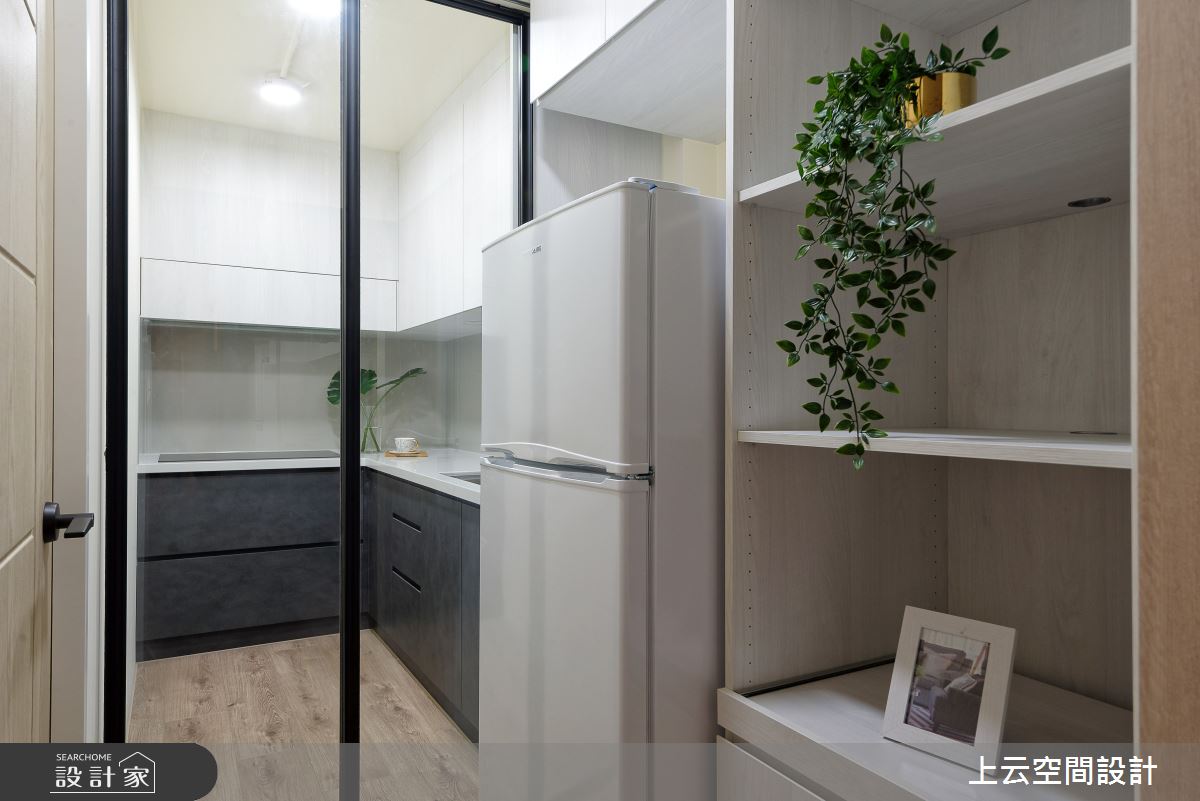 老屋(31~40年)＿現代風廚房案例圖片＿上云空間設計＿上云_擴境 小宅之9