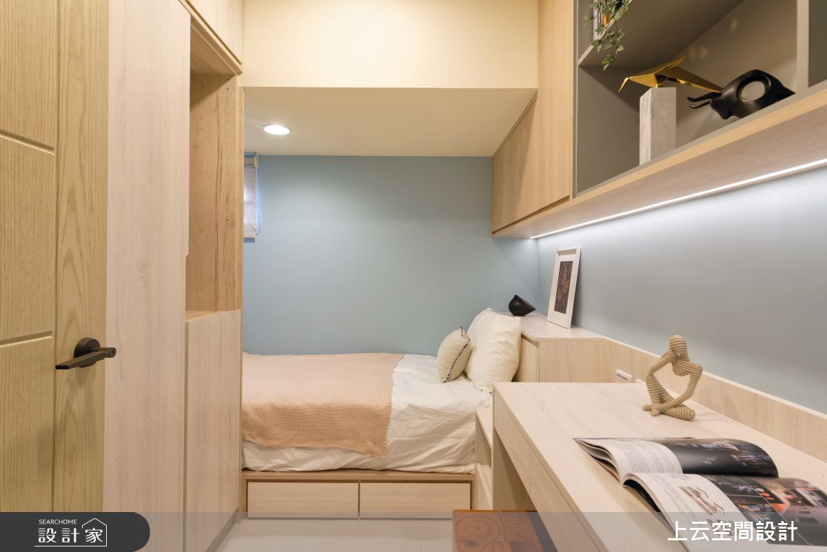 老屋(31~40年)＿現代風客房案例圖片＿上云空間設計＿上云_擴境 小宅之16