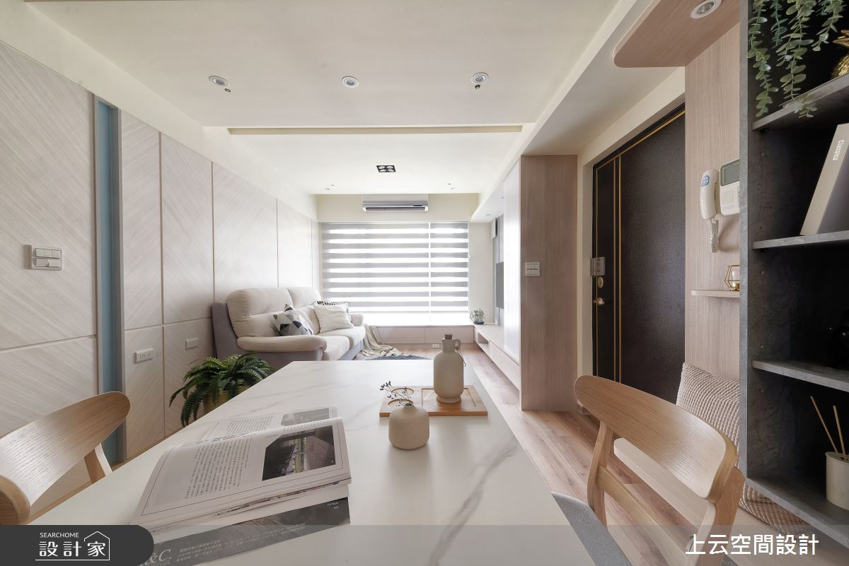 19坪老屋(16~30年)＿混搭風玄關客廳餐廳案例圖片＿上云空間設計＿上云_時光寶盒之3