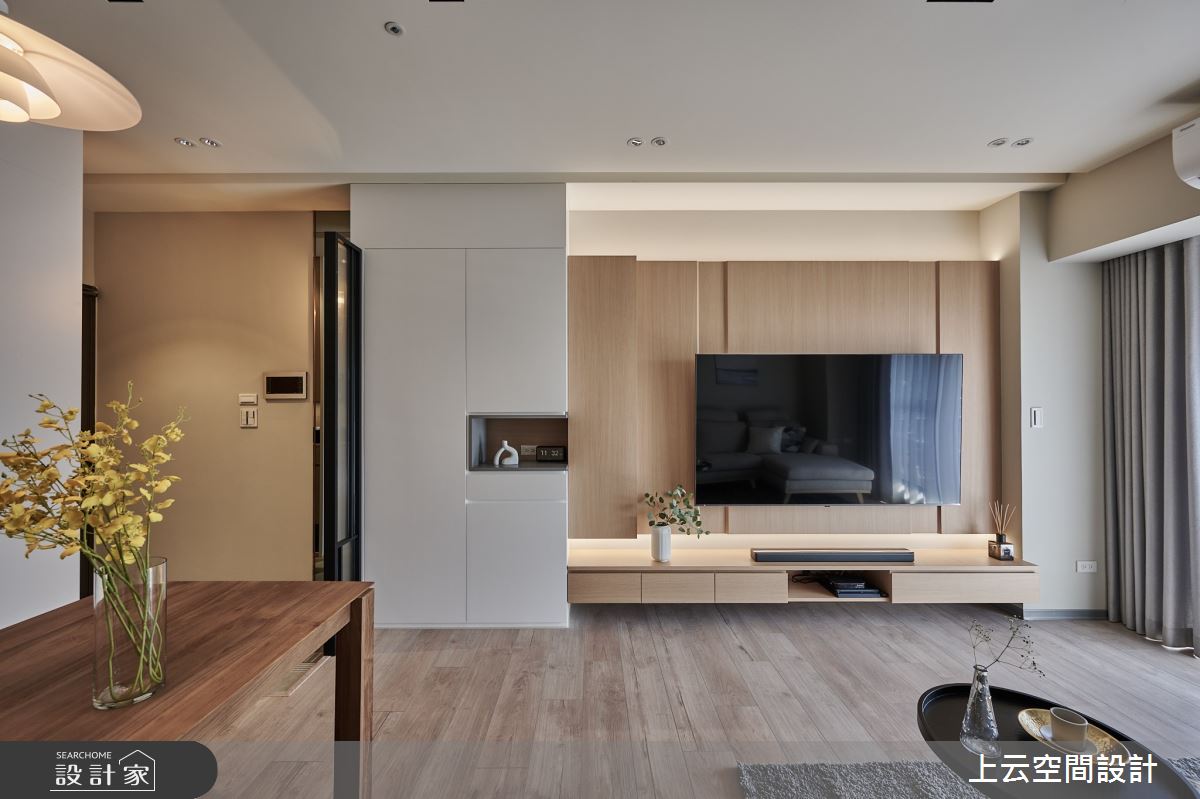 21坪老屋(16~30年)＿現代風玄關客廳餐廳案例圖片＿上云空間設計＿上云_紳士旋律之5