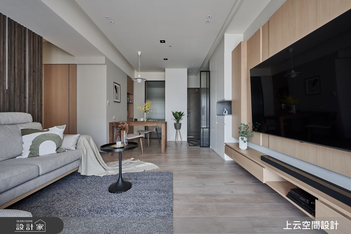 21坪老屋(16~30年)＿現代風玄關客廳餐廳案例圖片＿上云空間設計＿上云_紳士旋律之7