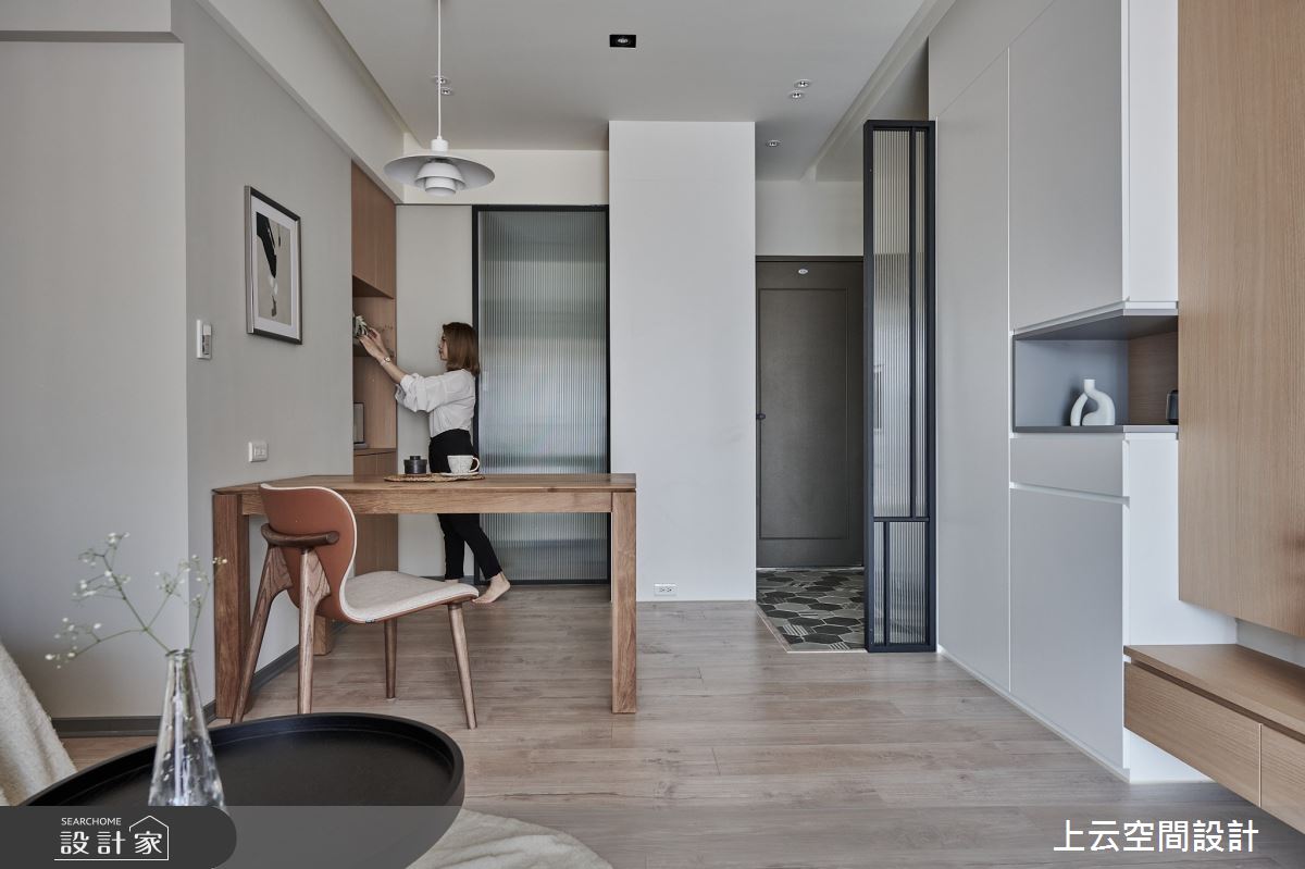 21坪老屋(16~30年)＿現代風玄關客廳餐廳案例圖片＿上云空間設計＿上云_紳士旋律之6
