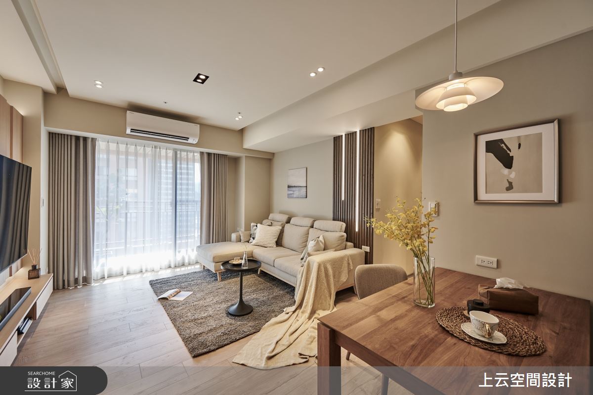 21坪老屋(16~30年)＿現代風客廳餐廳案例圖片＿上云空間設計＿上云_紳士旋律之10