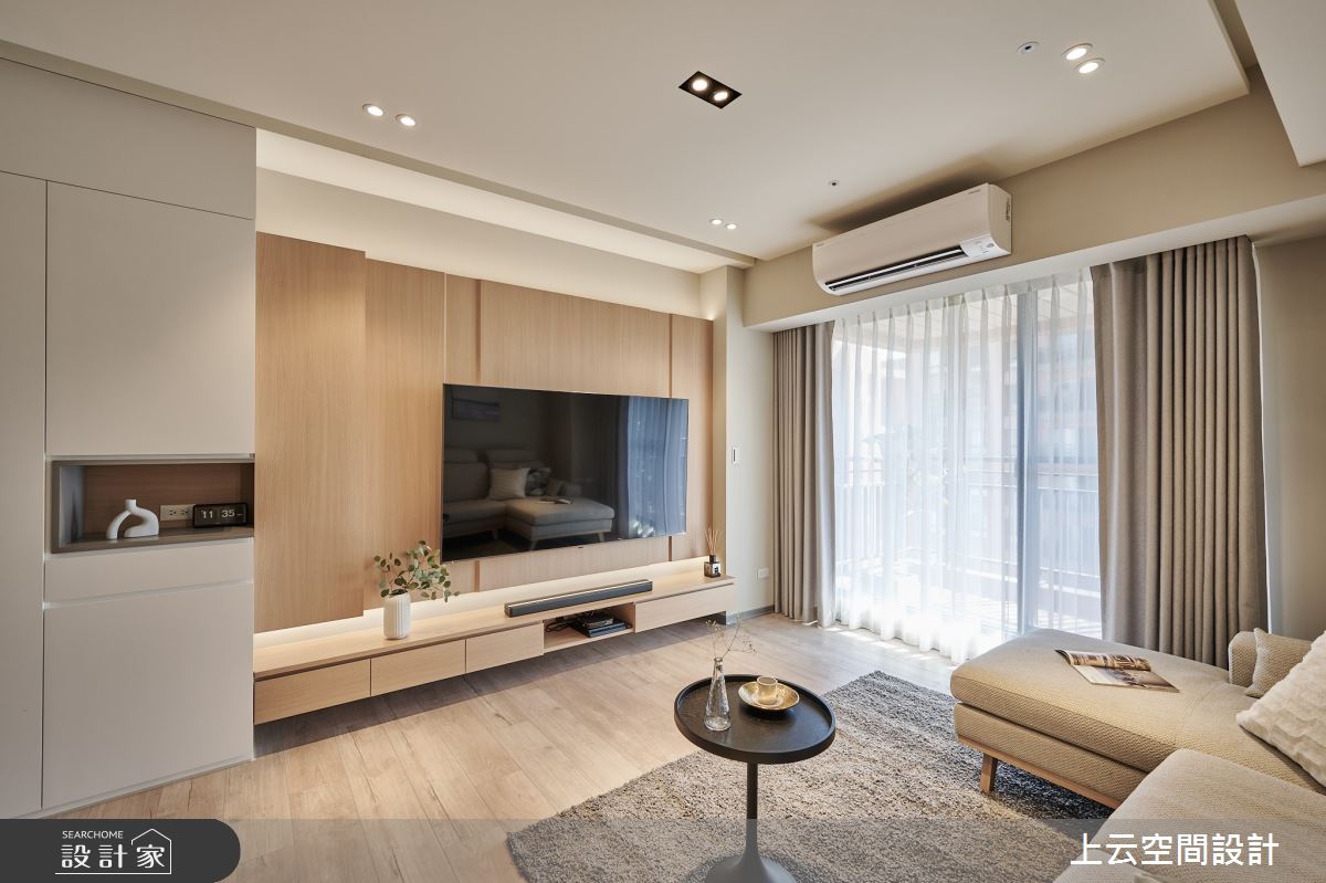 21坪老屋(16~30年)＿現代風客廳案例圖片＿上云空間設計＿上云_紳士旋律之12