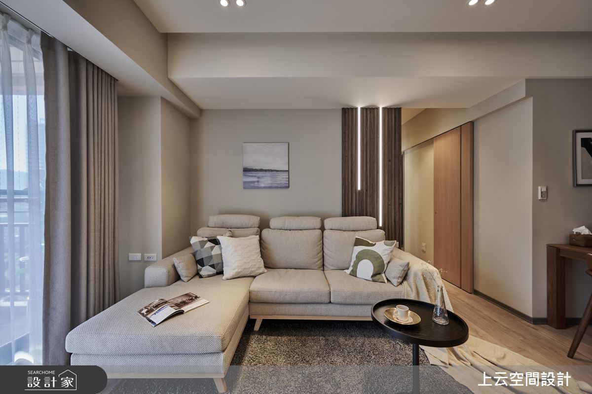 21坪老屋(16~30年)＿現代風客廳案例圖片＿上云空間設計＿上云_紳士旋律之14