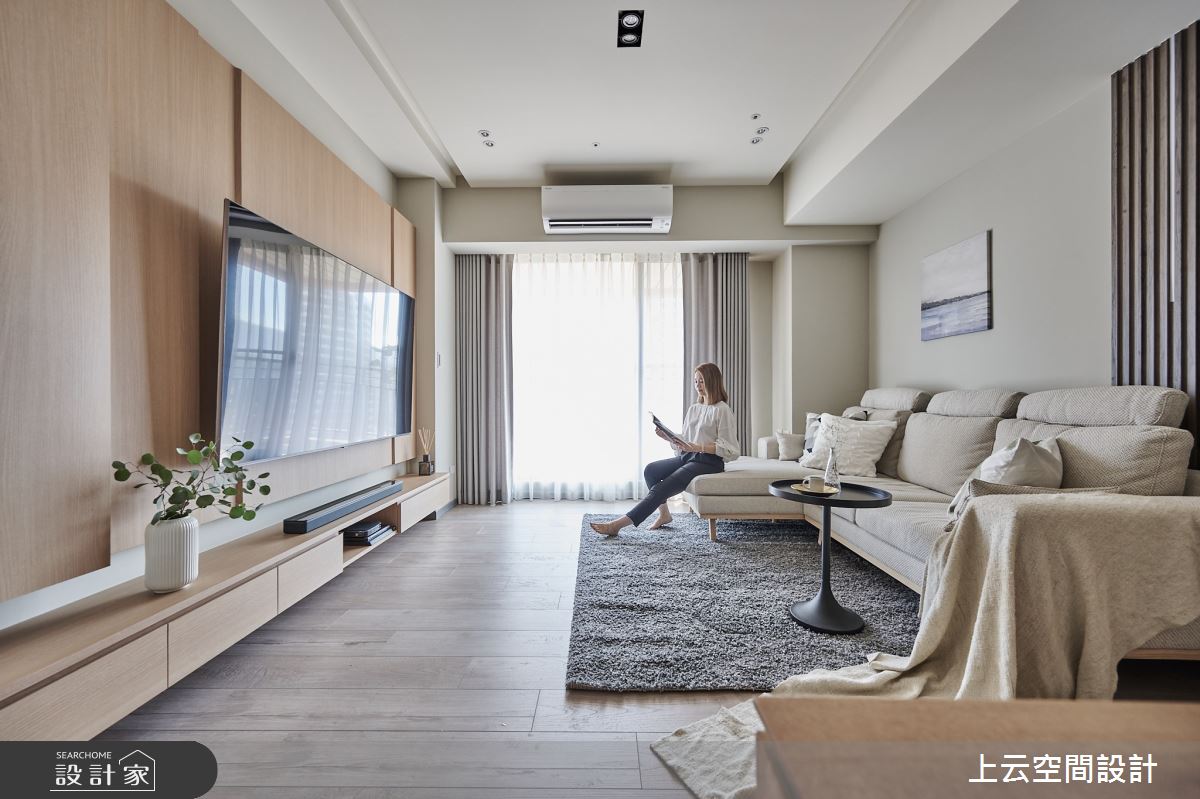 21坪老屋(16~30年)＿現代風客廳案例圖片＿上云空間設計＿上云_紳士旋律之13