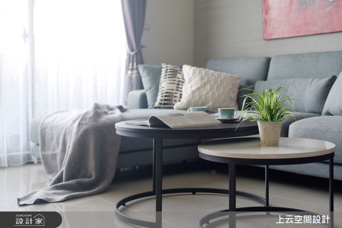 32坪新成屋(5年以下)＿混搭風客廳案例圖片＿上云空間設計＿上云_異質暖居之13