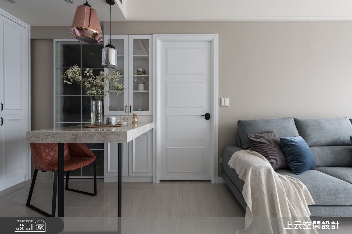 23坪新成屋(5年以下)＿新古典客廳餐廳案例圖片＿上云空間設計＿上云_輕古典的浪漫旅行之10
