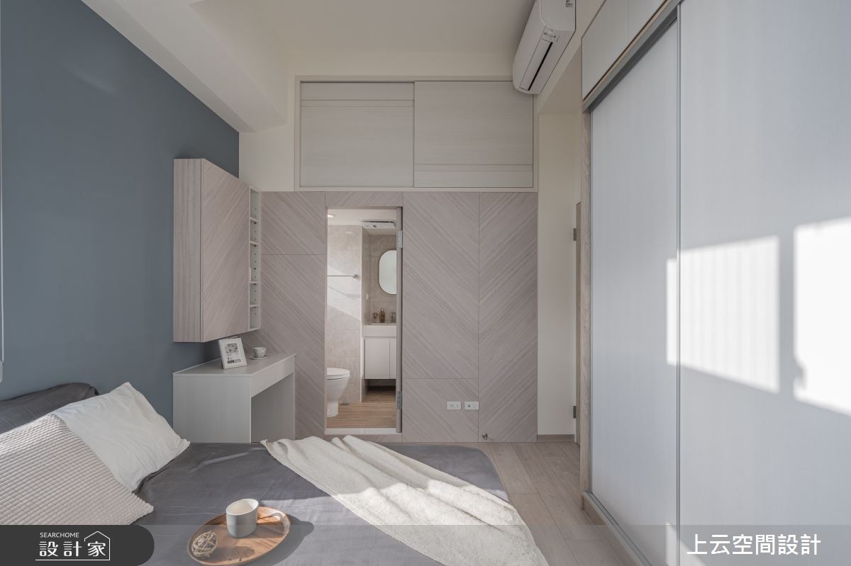 22坪老屋(16~30年)＿混搭風臥室浴室案例圖片＿上云空間設計＿上云_山巒怡靜美居之20