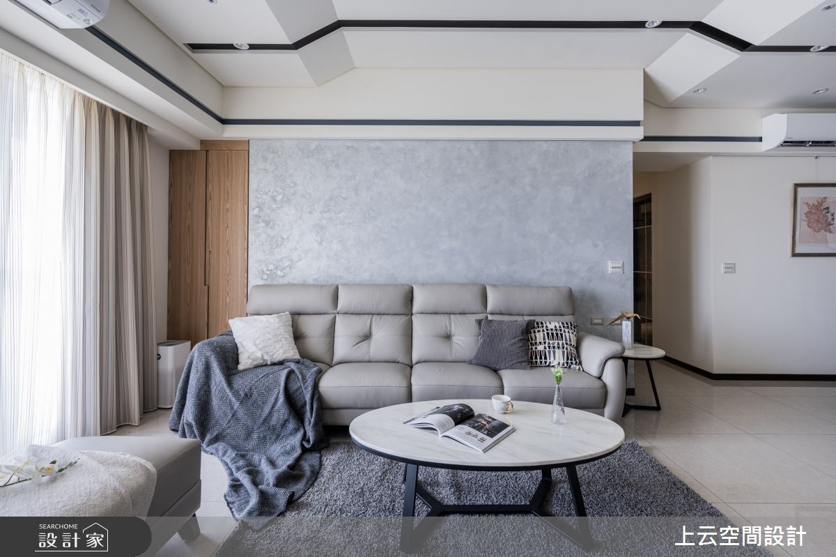 44坪新成屋(5年以下)＿現代風客廳案例圖片＿上云空間設計＿上云_夢想寓藏之6