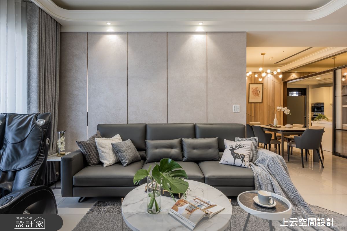 34坪新成屋(5年以下)＿人文禪風客廳案例圖片＿上云空間設計＿上云_佛香清雅宅之15