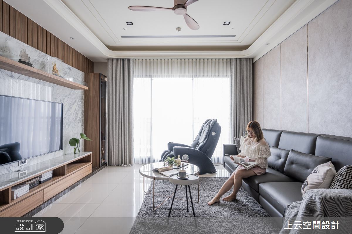 34坪新成屋(5年以下)＿人文禪風客廳案例圖片＿上云空間設計＿上云_佛香清雅宅之14