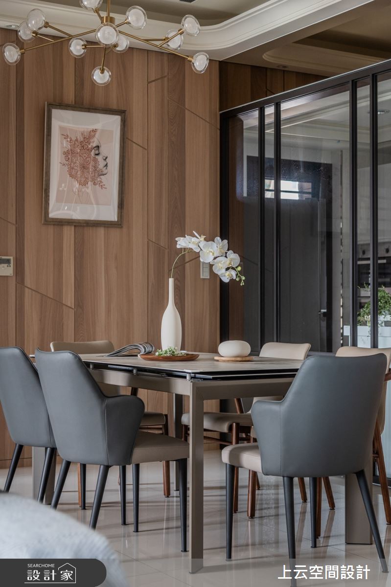 34坪新成屋(5年以下)＿人文禪風餐廳案例圖片＿上云空間設計＿上云_佛香清雅宅之17