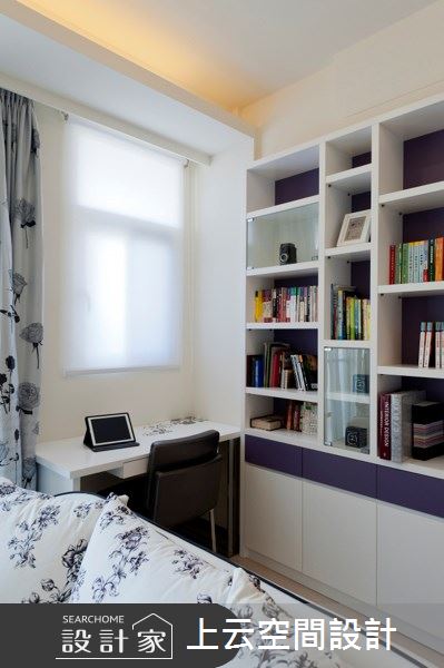新成屋(5年以下)＿北歐風臥室案例圖片＿上云空間設計＿上云_透天-綠意築居之16