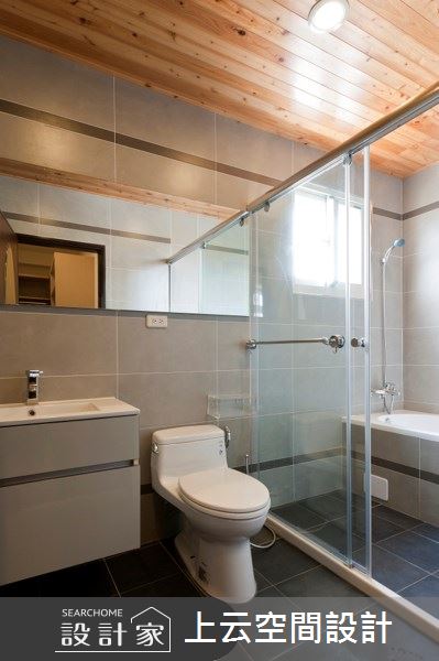 新成屋(5年以下)＿北歐風浴室案例圖片＿上云空間設計＿上云_透天-綠意築居之18