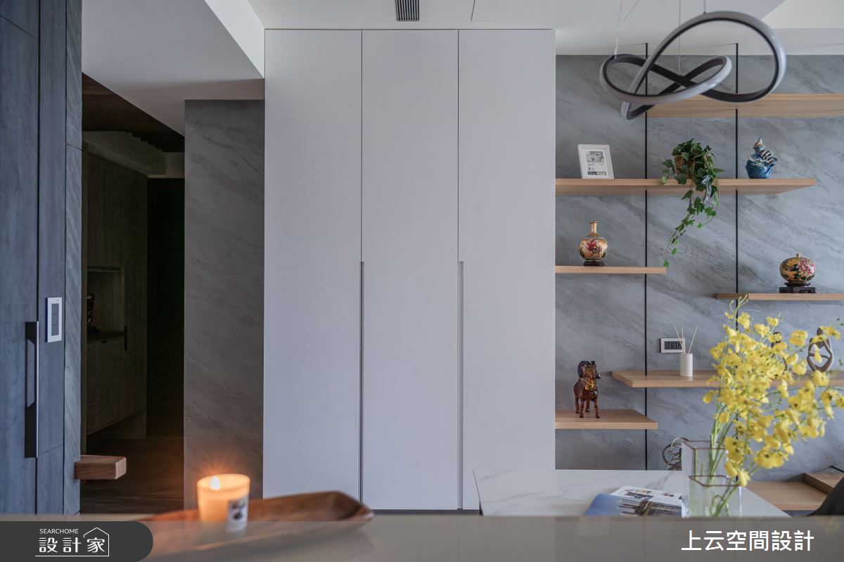 30坪新成屋(5年以下)＿人文禪風玄關餐廳案例圖片＿上云空間設計＿上云_歸園田居之5