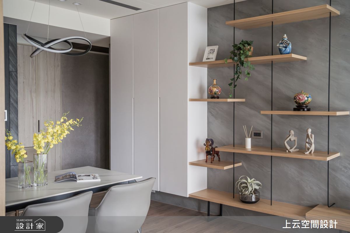 30坪新成屋(5年以下)＿人文禪風玄關餐廳案例圖片＿上云空間設計＿上云_歸園田居之6
