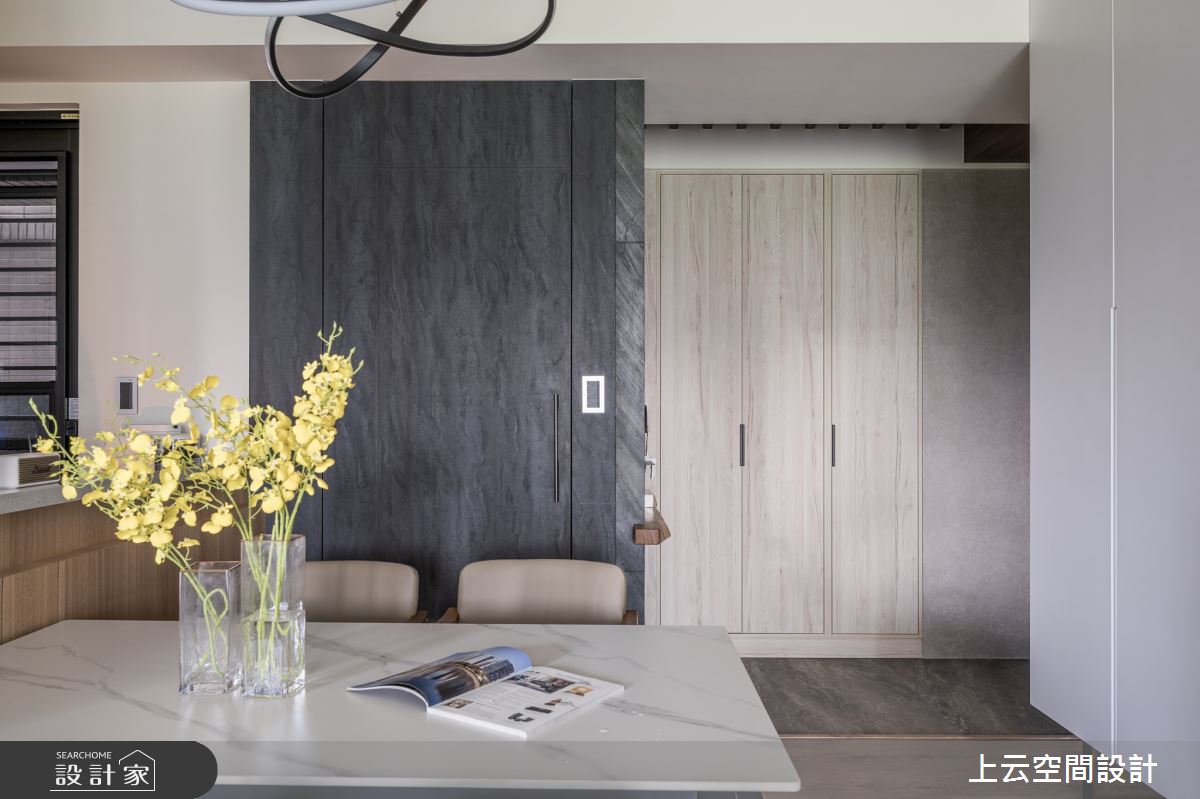 30坪新成屋(5年以下)＿人文禪風玄關餐廳案例圖片＿上云空間設計＿上云_歸園田居之8