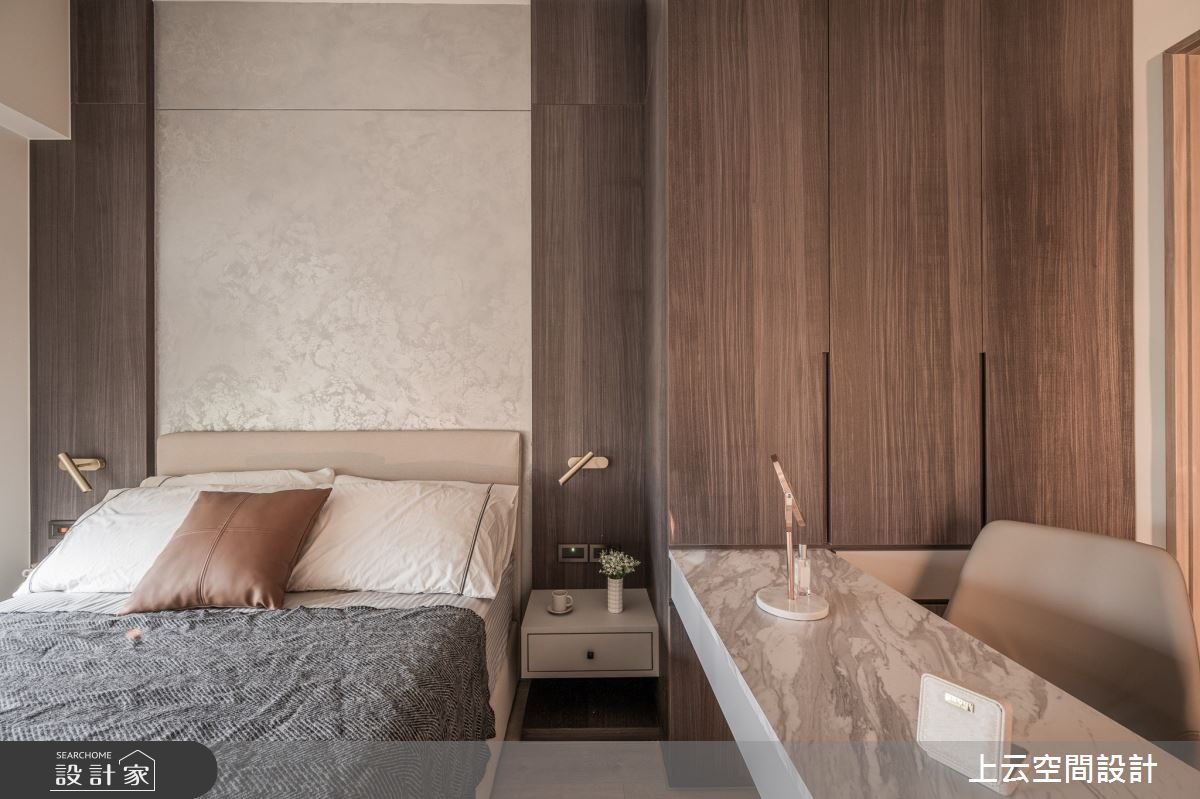 30坪新成屋(5年以下)＿人文禪風臥室案例圖片＿上云空間設計＿上云_歸園田居之33