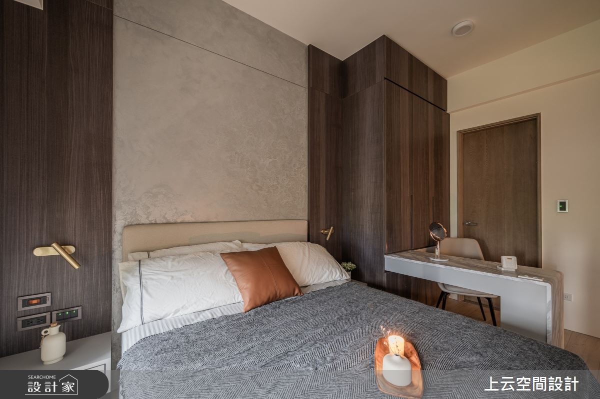 30坪新成屋(5年以下)＿人文禪風臥室案例圖片＿上云空間設計＿上云_歸園田居之34