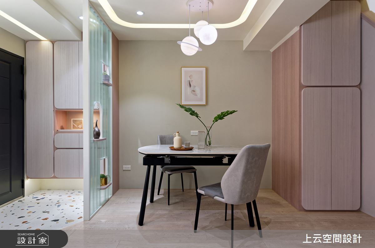 13坪老屋(16~30年)＿混搭風玄關餐廳案例圖片＿上云空間設計＿上云_愜愜私隅之6