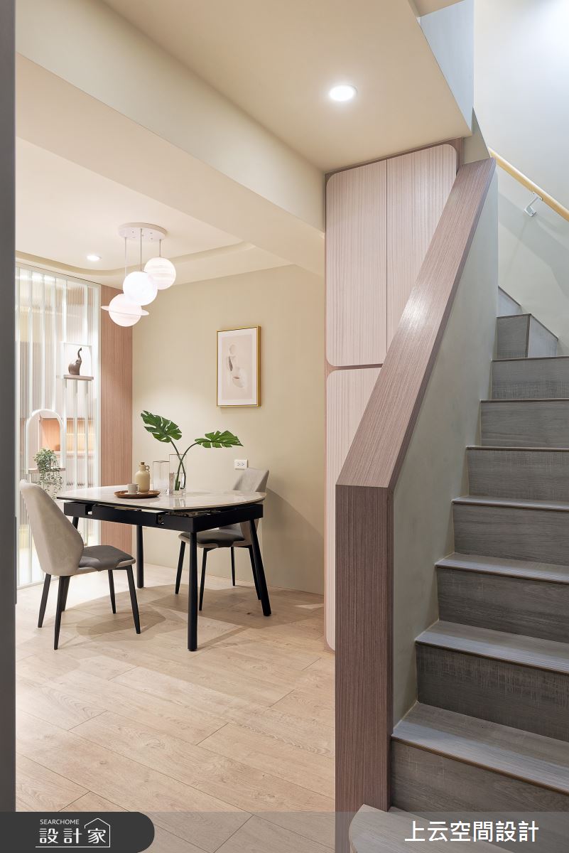 13坪老屋(16~30年)＿混搭風餐廳樓梯案例圖片＿上云空間設計＿上云_愜愜私隅之9