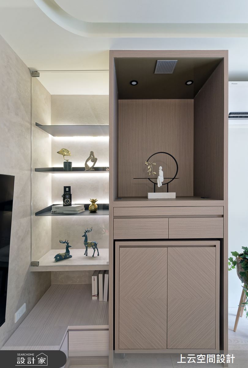 13坪老屋(16~30年)＿混搭風客廳佛堂案例圖片＿上云空間設計＿上云_愜愜私隅之17