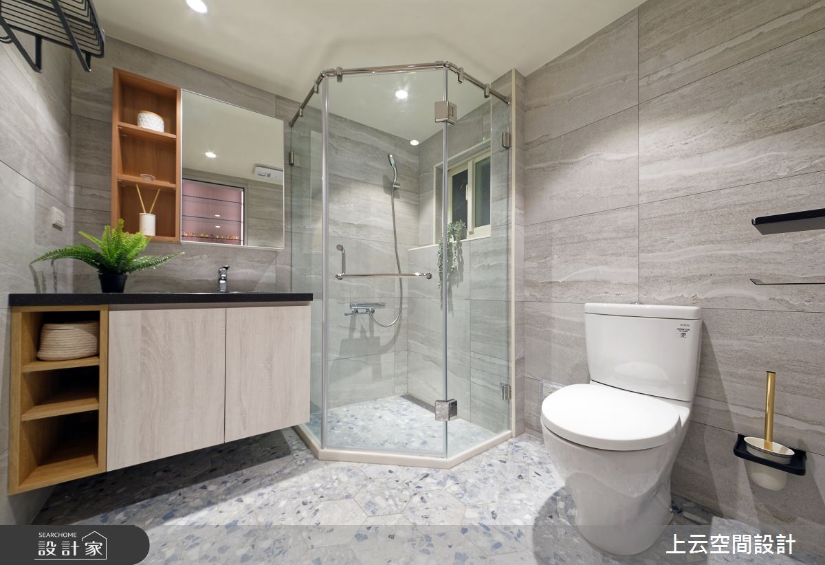 13坪老屋(16~30年)＿混搭風浴室案例圖片＿上云空間設計＿上云_愜愜私隅之24