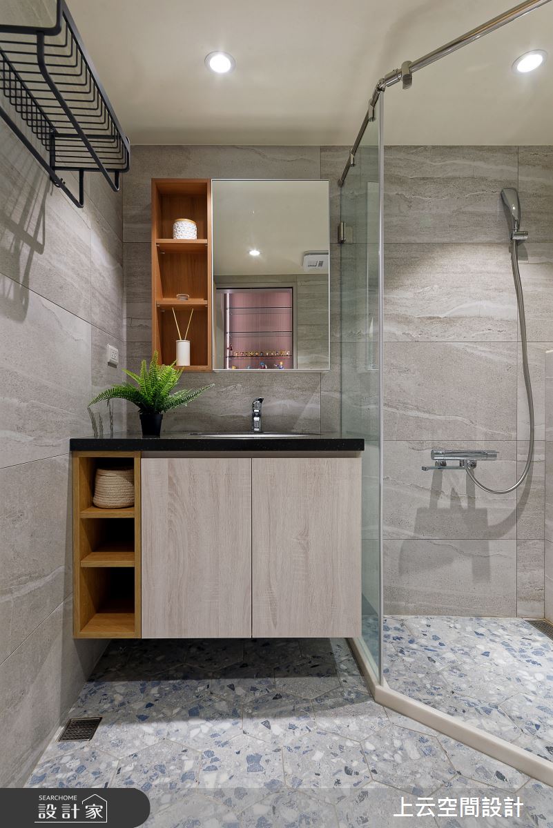 13坪老屋(16~30年)＿混搭風浴室案例圖片＿上云空間設計＿上云_愜愜私隅之25