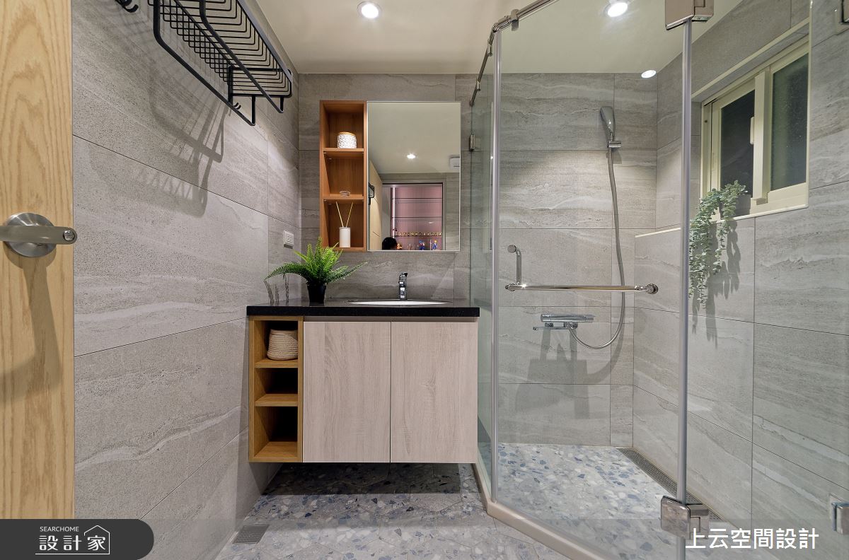13坪老屋(16~30年)＿混搭風浴室案例圖片＿上云空間設計＿上云_愜愜私隅之26