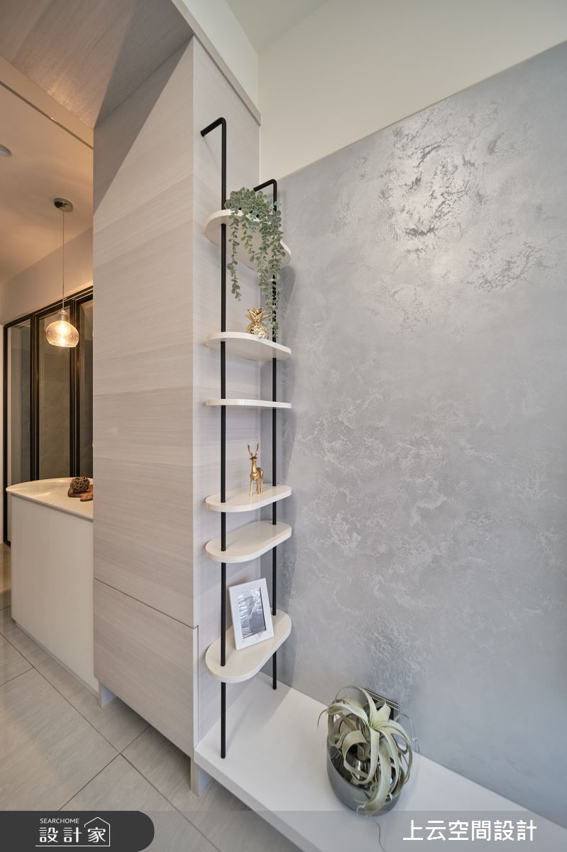 新成屋(5年以下)＿現代簡約混古典風客廳中島案例圖片＿上云空間設計＿上云_柔光似境之20