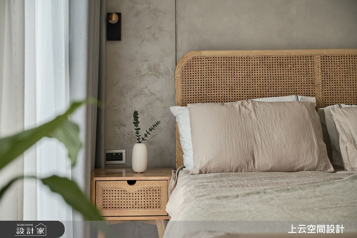 新成屋(5年以下)＿現代簡約混古典風臥室案例圖片＿上云空間設計＿上云_柔光似境之30