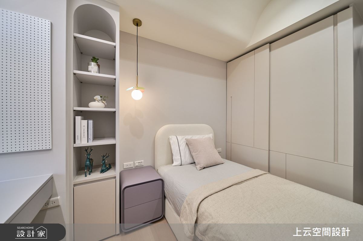 新成屋(5年以下)＿現代簡約混古典風客房案例圖片＿上云空間設計＿上云_柔光似境之43
