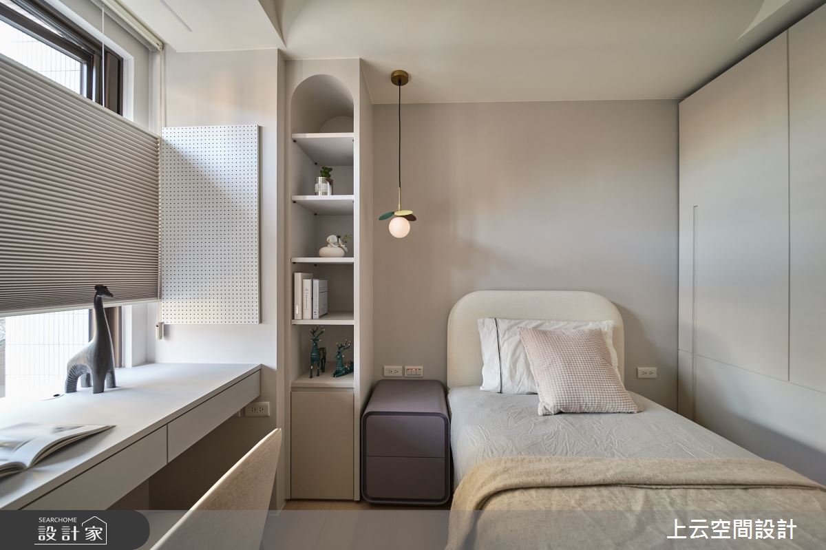 新成屋(5年以下)＿現代簡約混古典風客房案例圖片＿上云空間設計＿上云_柔光似境之44