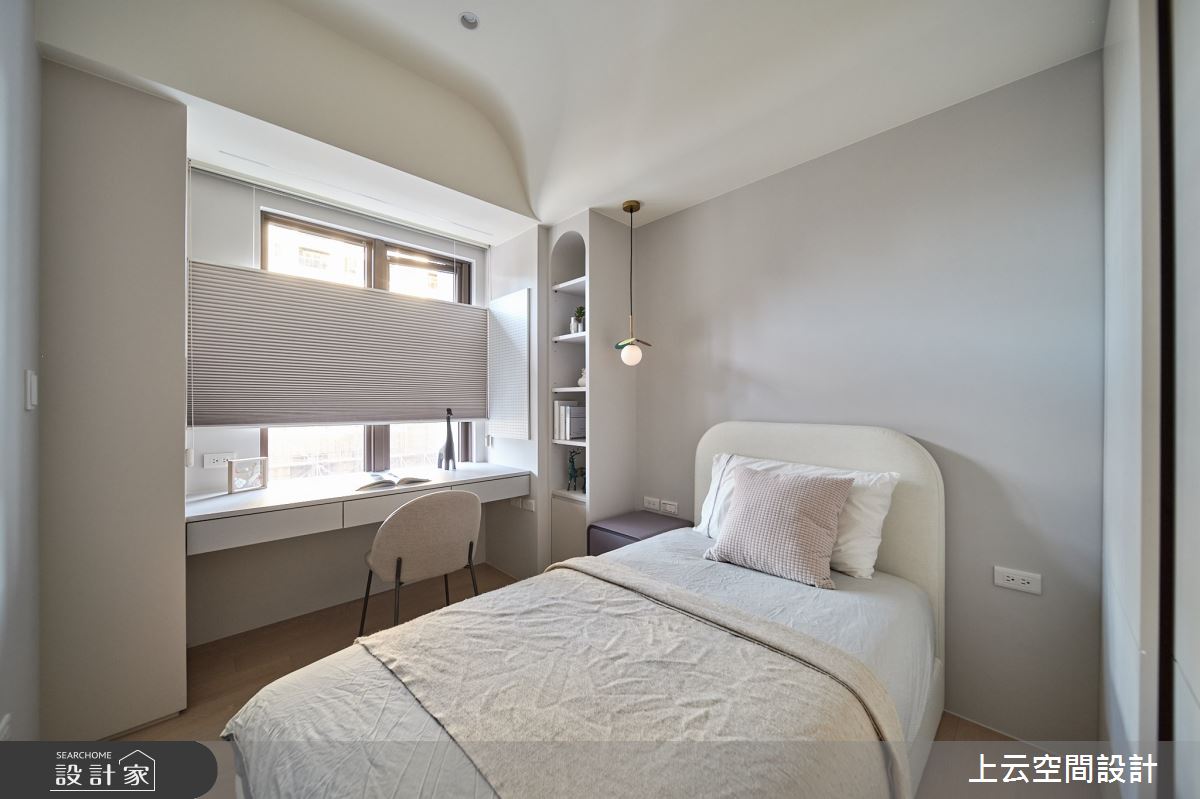 新成屋(5年以下)＿現代簡約混古典風客房案例圖片＿上云空間設計＿上云_柔光似境之46