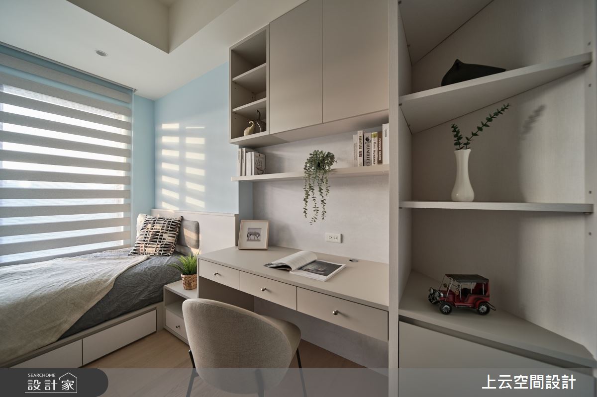 新成屋(5年以下)＿現代簡約混古典風客房案例圖片＿上云空間設計＿上云_柔光似境之49