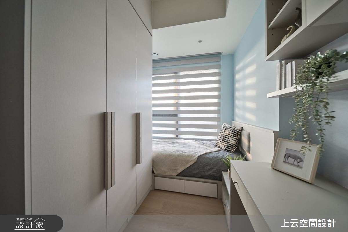 新成屋(5年以下)＿現代簡約混古典風客房案例圖片＿上云空間設計＿上云_柔光似境之48