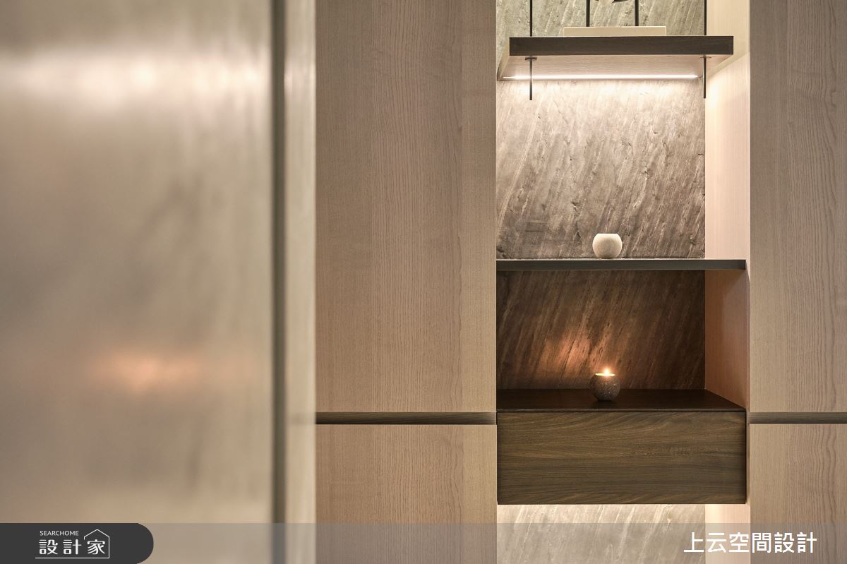21坪新成屋(5年以下)＿現代簡約輕古典風玄關案例圖片＿上云空間設計＿上云_雅澹和穆之2