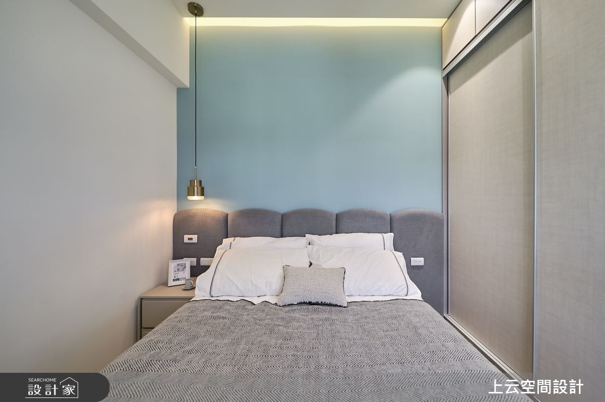 21坪新成屋(5年以下)＿現代簡約輕古典風臥室案例圖片＿上云空間設計＿上云_雅澹和穆之23