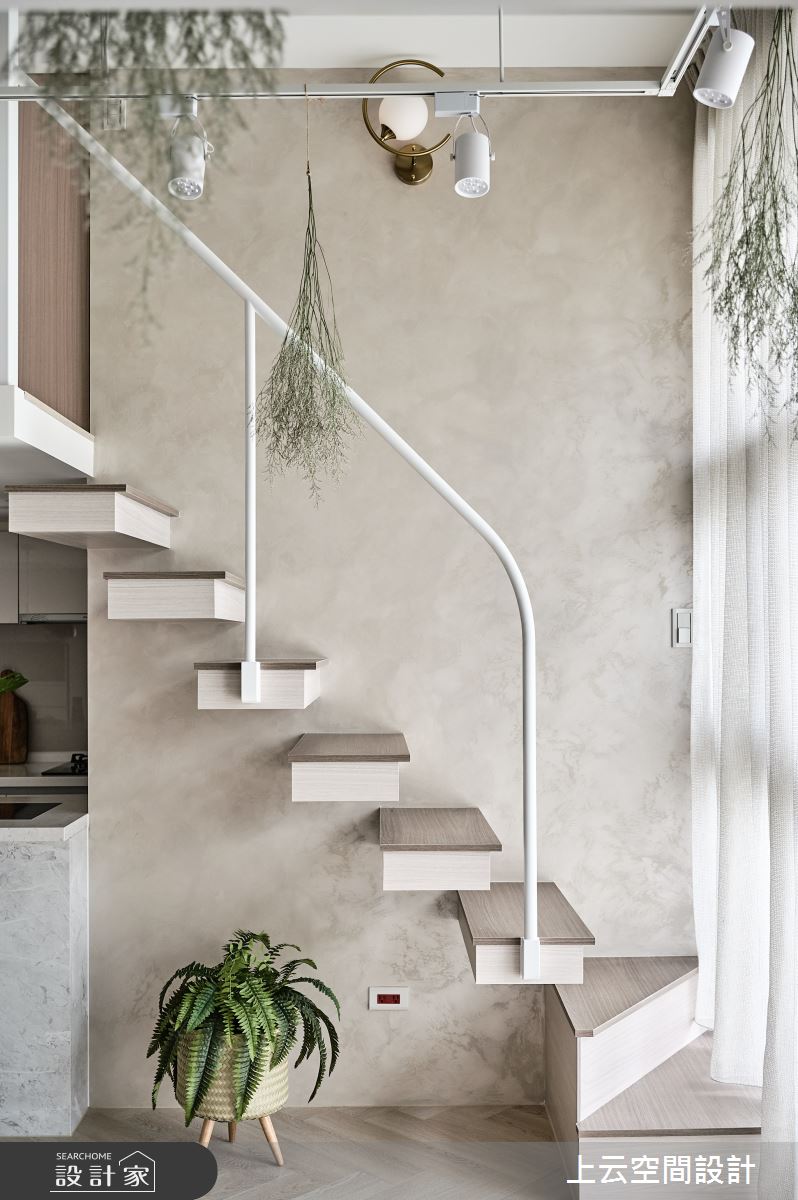 18坪新成屋(5年以下)＿混搭風案例圖片＿上云空間設計＿上云_花之仙境-住辦圓舞曲之20