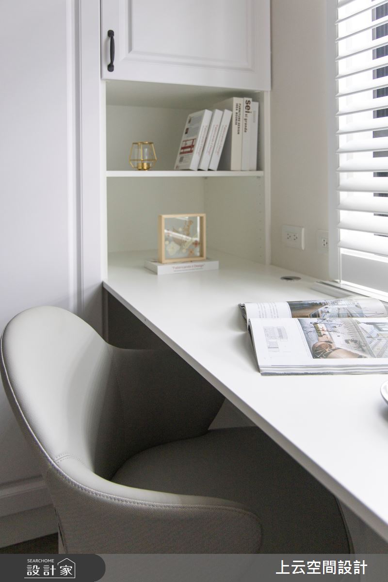 17坪新成屋(5年以下)＿現代美式風臥室案例圖片＿上云空間設計＿上云_冉冉之16